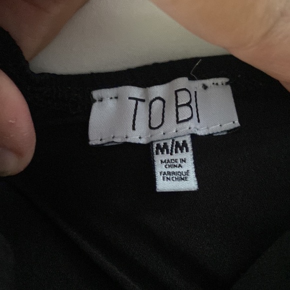 Toni black romper sz M - Picture 7 of 7